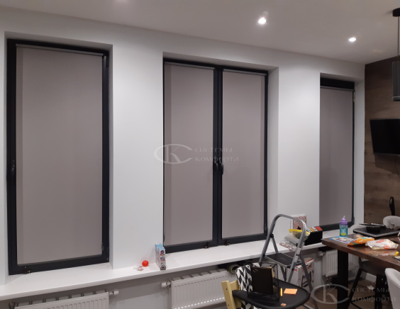 Порфолио Рулонные шторы Мини