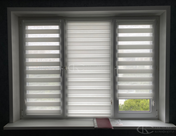 Фотографии работ жалюзи День-Ночь