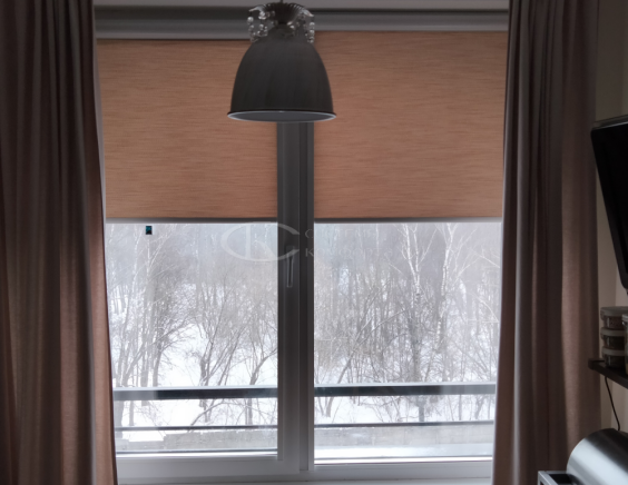 Рулонные шторы на кухню