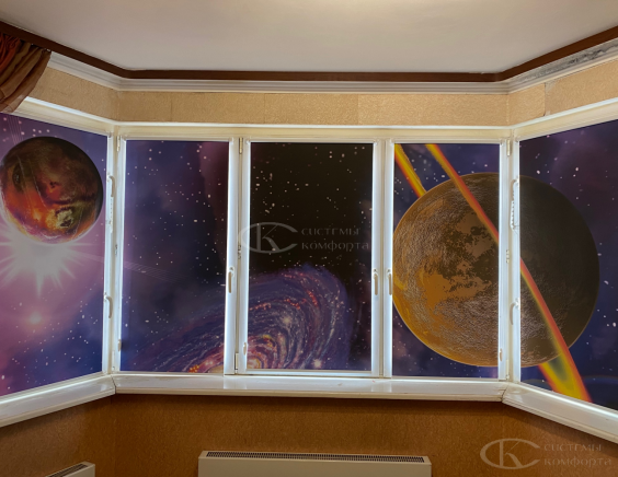 Портфолио Жалюзи на пластиковые окна без сверления