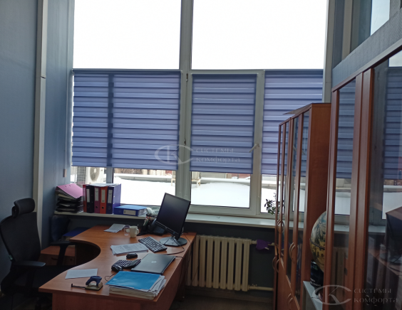 Фотографии работ жалюзи День-Ночь