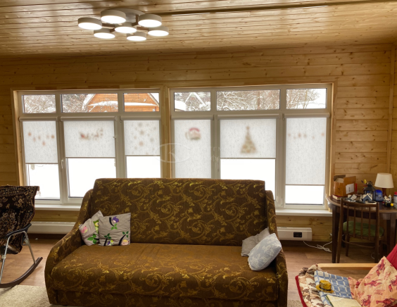 Портфолио Жалюзи на пластиковые окна без сверления