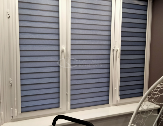 Фотографии работ жалюзи День-Ночь