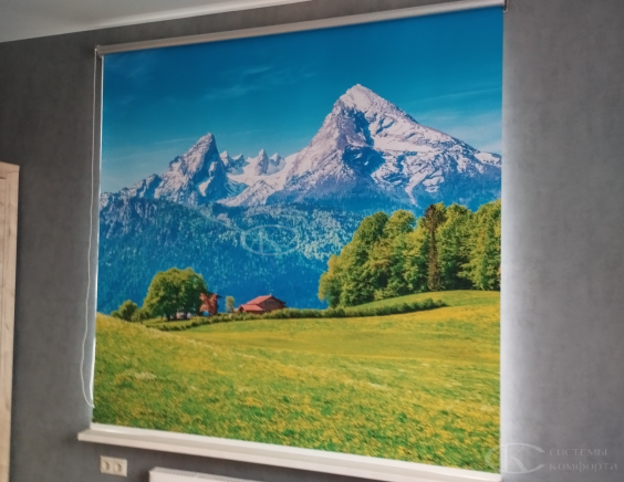 Портфолио Жалюзи на пластиковые окна без сверления