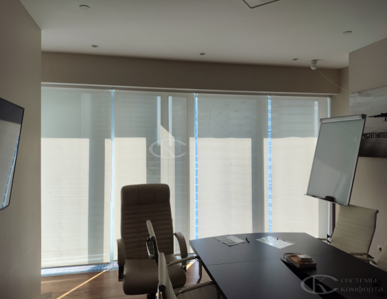 Портфолио Жалюзи на пластиковые окна без сверления