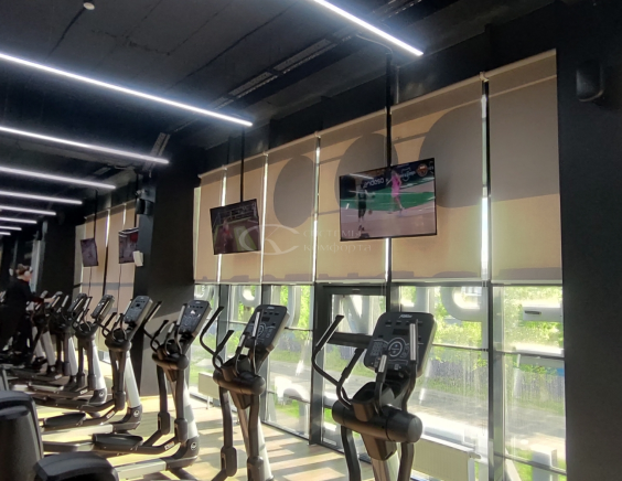 Портфолио Жалюзи на пластиковые окна без сверления