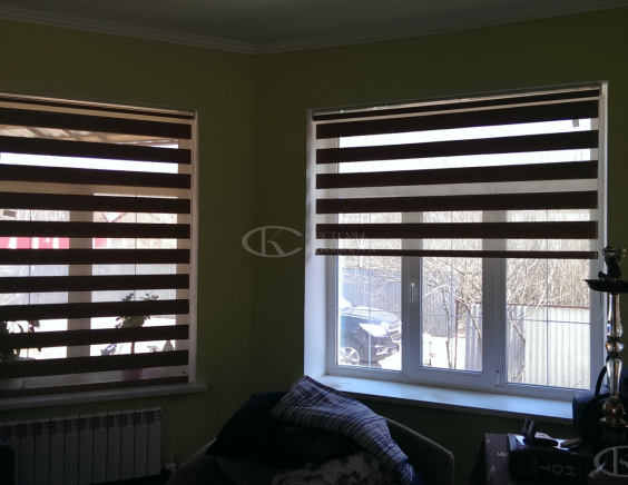 Фотографии работ жалюзи День-Ночь