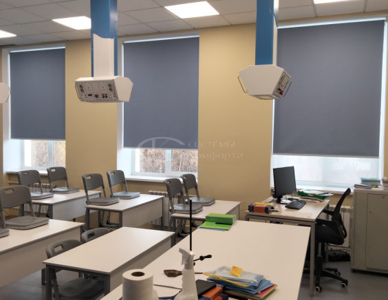 Портфолио Жалюзи на пластиковые окна без сверления