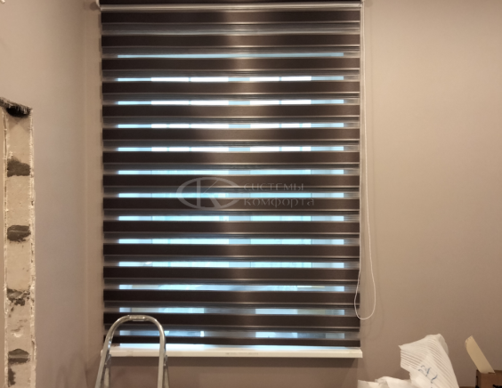 Фотографии работ жалюзи День-Ночь