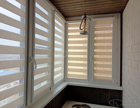 Порфолио работ шторы День-Ночь Комбо они