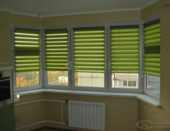 Портфолио шторы День-Ночь Мини