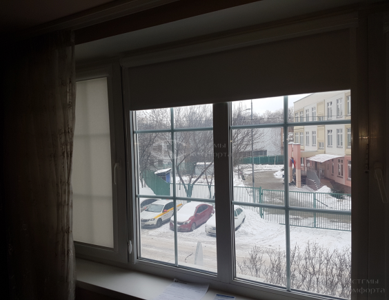 Портфолио Жалюзи на пластиковые окна без сверления