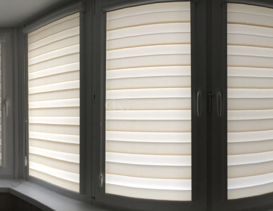 Фотографии работ жалюзи День-Ночь