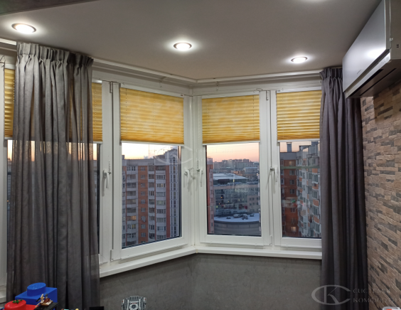 Шторы плиссе