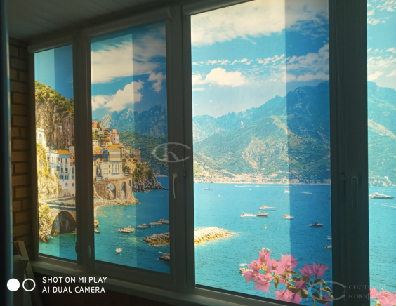 Портфолио Жалюзи на пластиковые окна без сверления