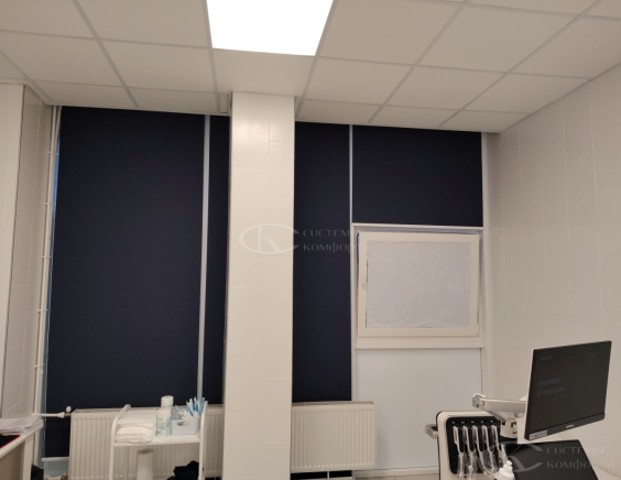 Портфолио Жалюзи на пластиковые окна без сверления