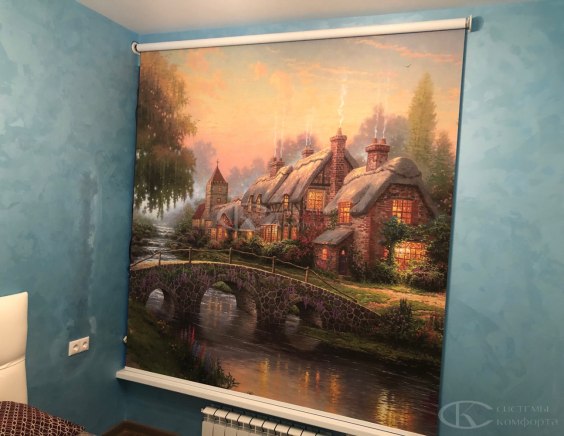 Портфолио Жалюзи на пластиковые окна без сверления