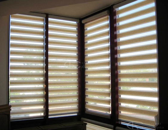 Фотографии работ жалюзи День-Ночь